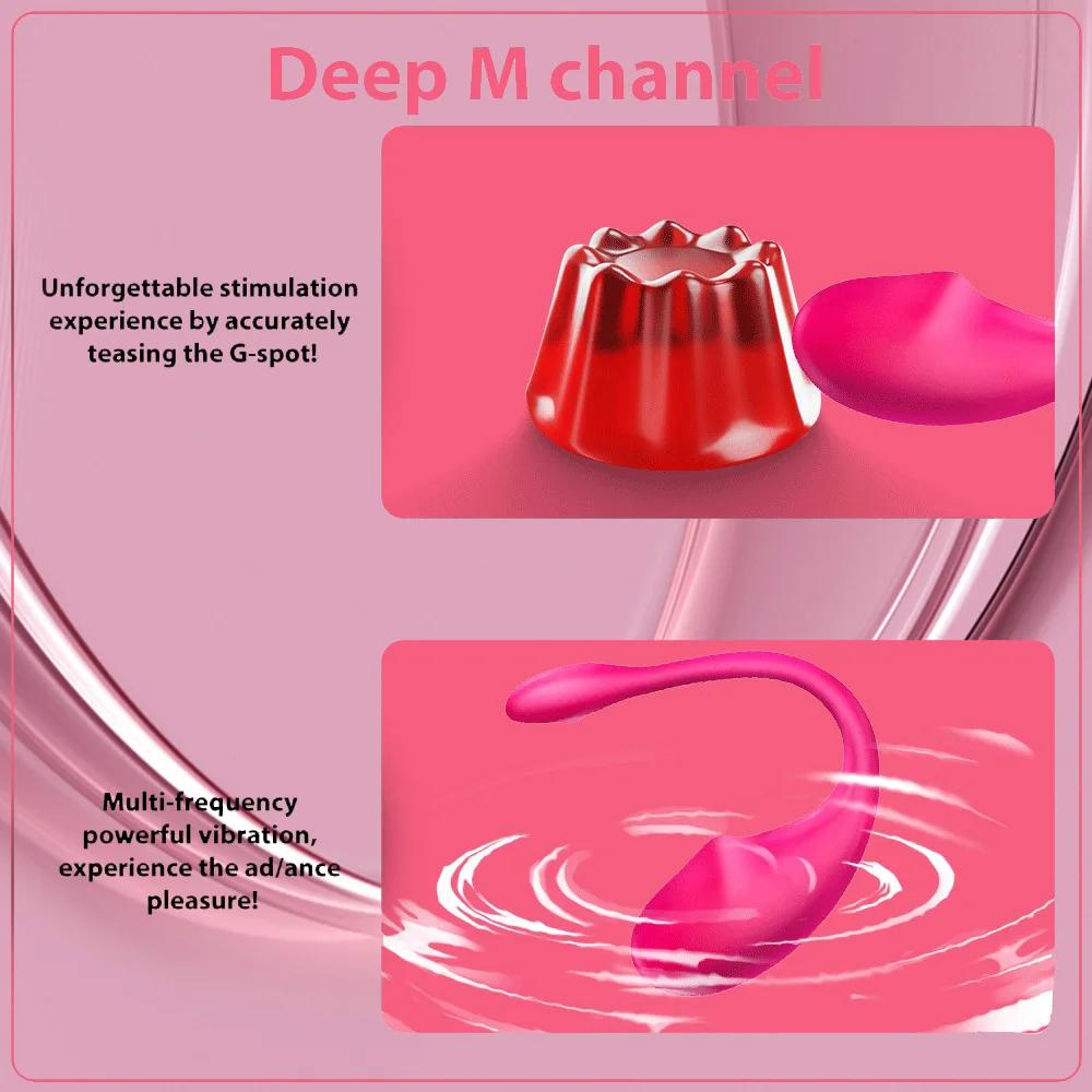 Wireless App Control Vagina Egg Vibrator for Women G Spot Anal Vibrating Massager Wearable Stimulator Adult Sex Toy for Couples