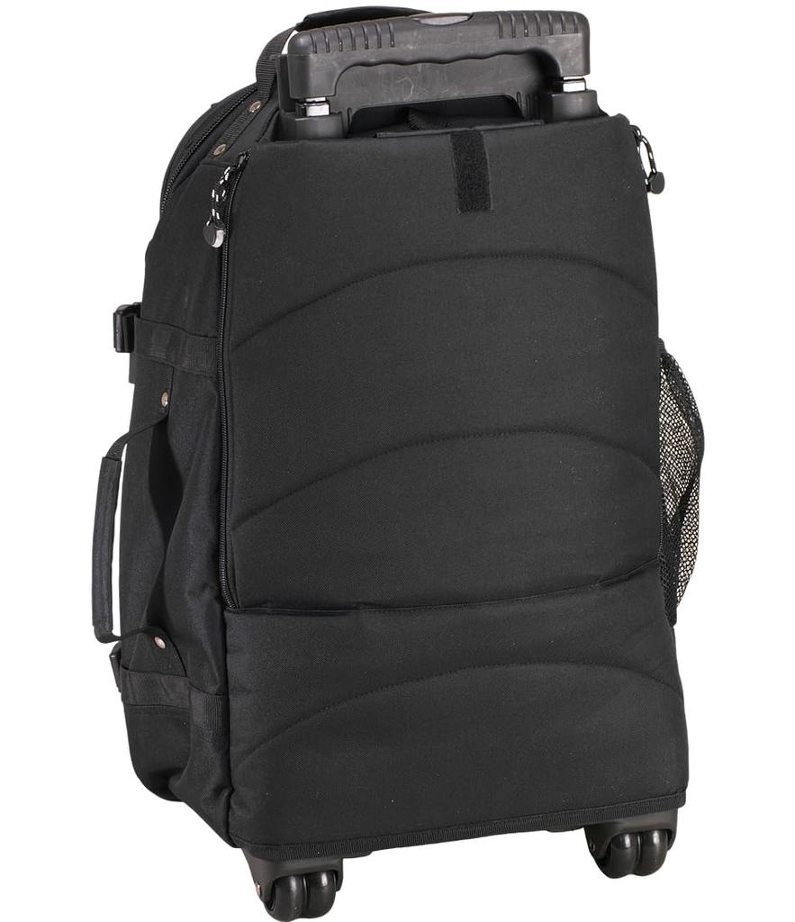 Рюкзак Bliss Leather Black для ручной клади с отделяемым отделением для ручной клади, ручная кладь, прибл.. 50 л, Подходит для мужчин и женщин, Большой, Маленький и