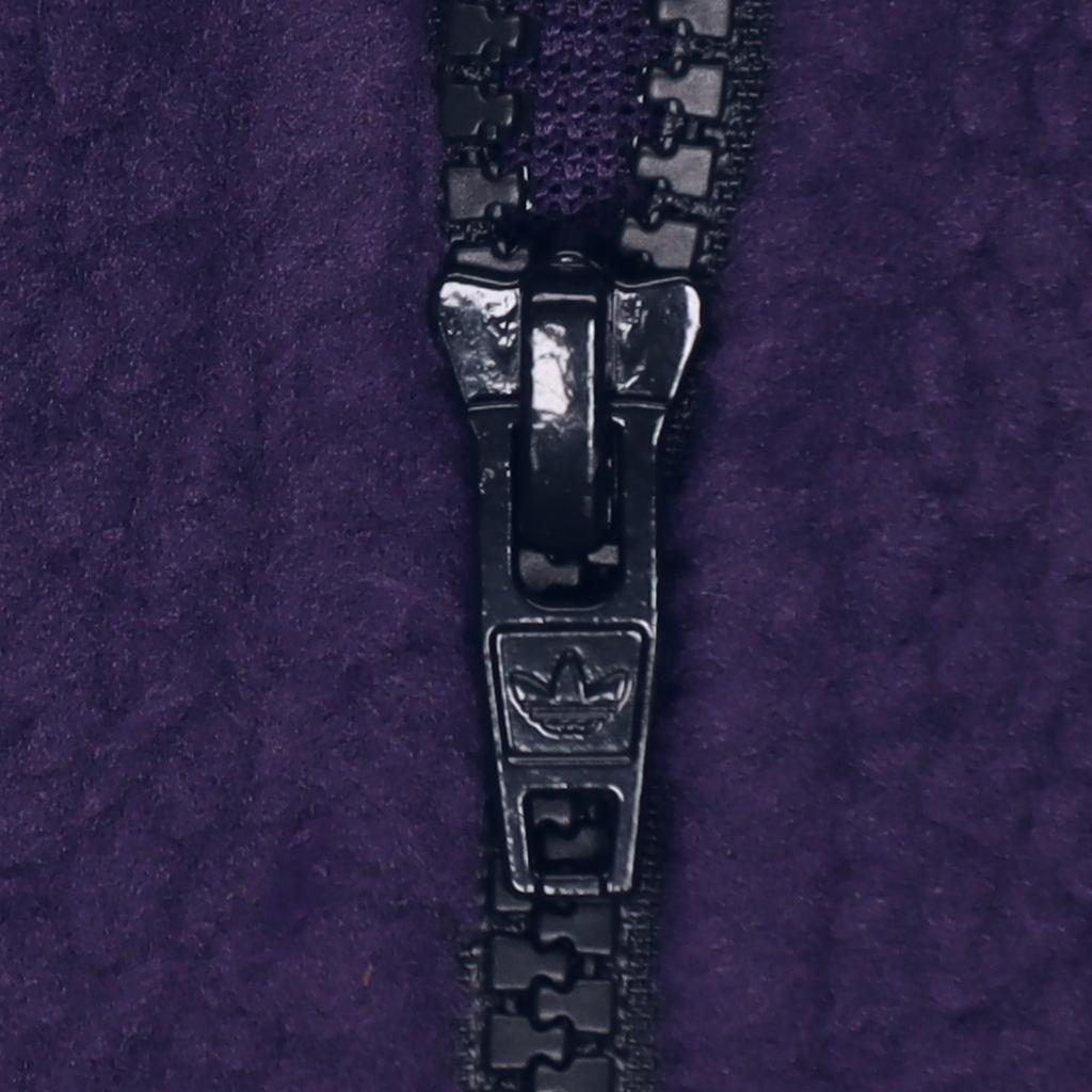 Adidas Оригиналы РИВ. LIT TT Флисовая куртка с полумолнией на молнии Мужская куртка Фиолетовый ED7185