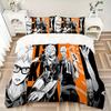 Action Anime Characters Print 3Pcs Bedding Setduvet Cover With 2 Bedropillowcase Home Birthday Gift