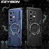 KEYSION Полый чехол для отвода тепла для Infinix Note 50S 5G, магнитное охлаждение, противоударный чехол для телефона для Infinix Note 50S 5G