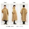 Дождевик-пончо Cycle Mode High Poncho Водоотталкивающий водонепроницаемый оливковый свободный размер [Pirarucu]