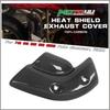 MOTO4U Для Ducati 748 916 996 998 78MM Карбоновая Защита от Перегрева Выхлопной Трубы Защитный Кожух Модификация Мотоцикла