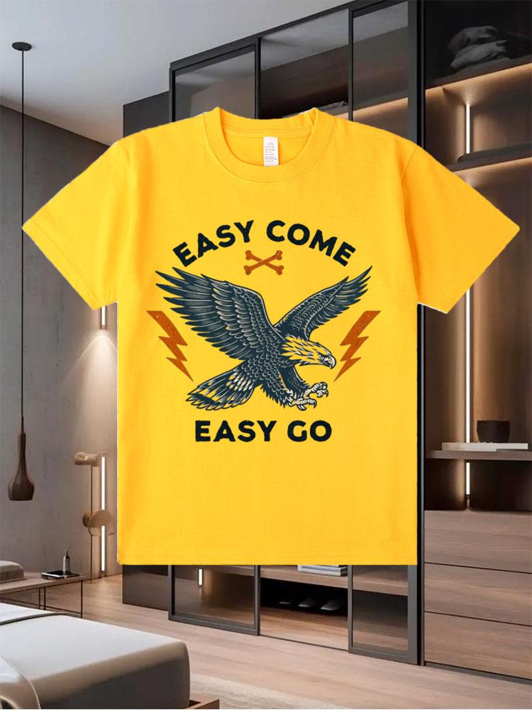 2025 Summer Best - Selling New Men's Pure - Cotton T - Shirts with a Cool and Rebellious Look Trendy Short - Sleeve Tops