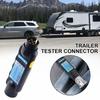 12V 7 Pin Car Towing Light Tester Trailer Plug Socket Accessories Tools Light Wiring Tow Test Bar Diagnostic Towing E7L4