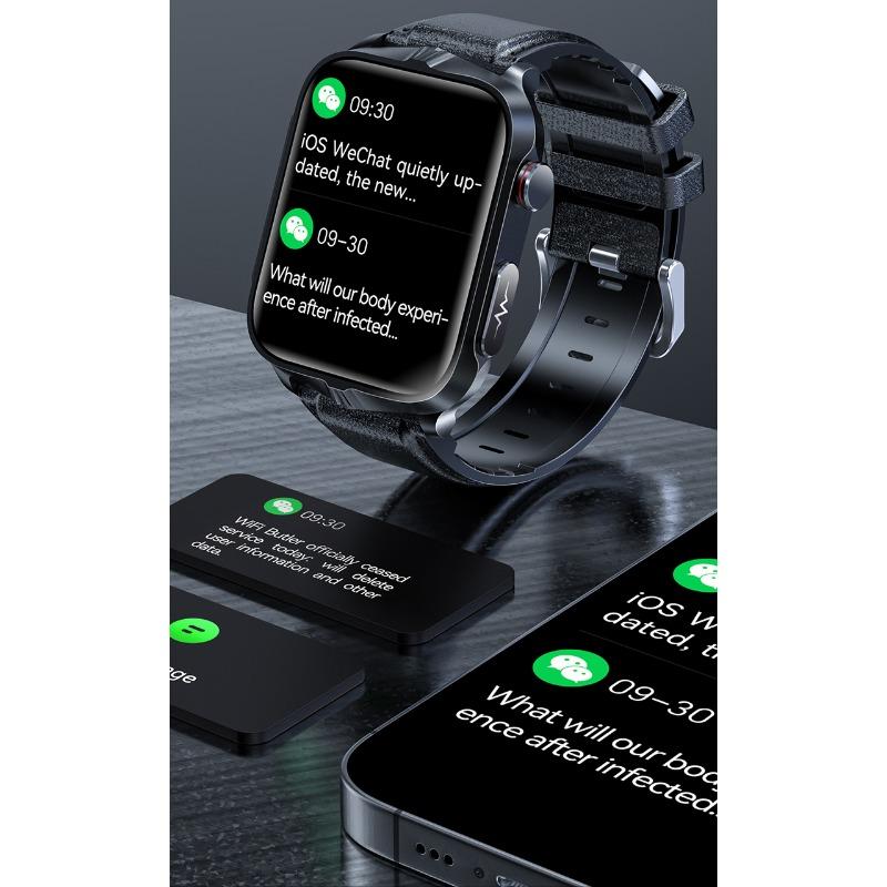 SACOSDING Hygieia-001s Pro-A Электротерапия Смарт-часы Кислород в крови Браслет Здоровье Смарт-часы Артериальное давление Температура тела Смарт-часы Мужчины