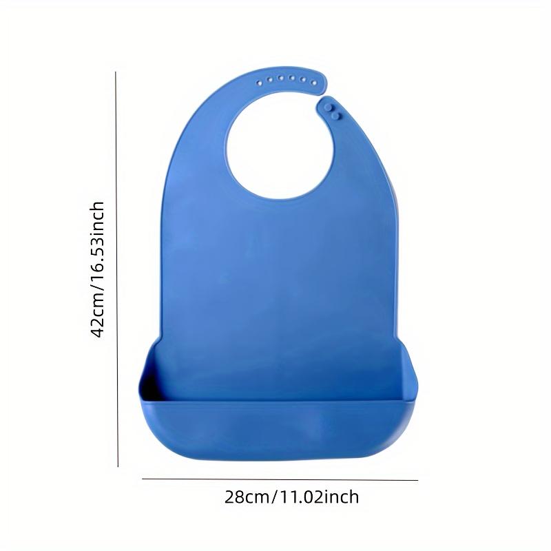 Большие силиконовые нагрудники для взрослых, нагрудники для пожилых людей, водонепроницаемые трехмерные нагрудники для еды, силиконовые нагрудники для еды