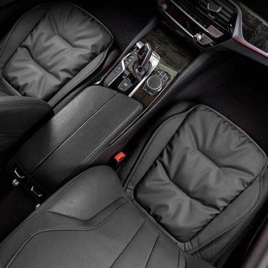 1Pcs Black Car Front Seat Message Cushion Mat Protector Universal Pad