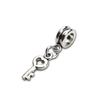 Louleur 10pcs Antique Silver Color Pendants Charm Big Hole Pendant For Jewelry Making DIY Gifts Bracelet Necklace Accessories