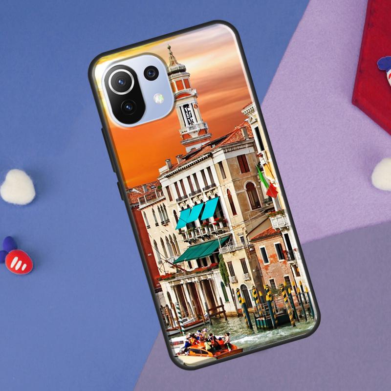 Чехол для Xiaomi 14 Ultra 13 11T 12T 13T 14T Pro POCO X7 X6 Pro X3 X5 F3 F5 M6 F6 Pro, Улица Венеции, Путешествие Италия