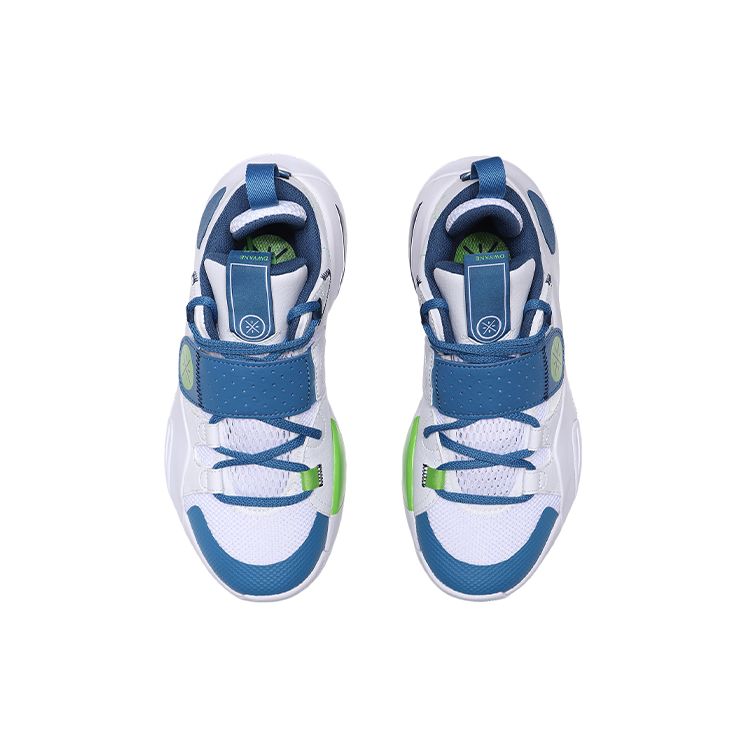 Li Ning All City 8 Youth Edition Wade Series Non-Slip Shock Absorbing Wear-Resistant Lightweight Low-Top Basketball Shoes ABPQ053-1