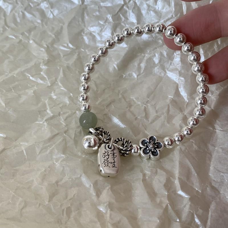 Элегантный браслет из стерлингового серебра с жемчугом - изысканный легкий роскошный подарок для подруг и модное украшение для рук