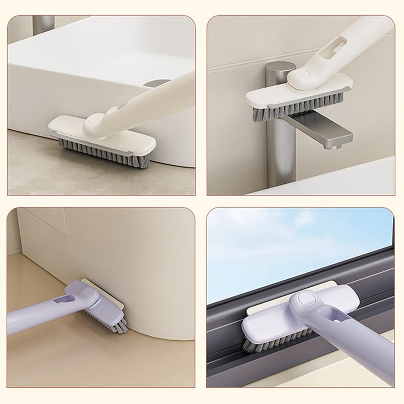 Многоцелевая щетка для чистки швов плитки в ванной, вращающиеся щетинки для узких щелей, с тупым концом, сильная щетина, чистящие средства