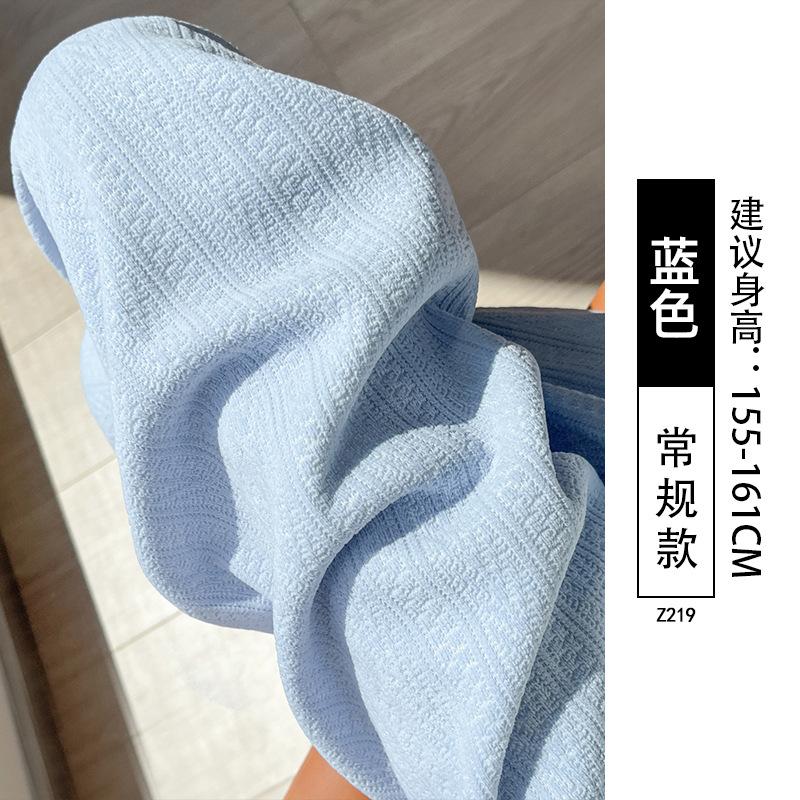 White Chenille Wide-leg Pants for Women's Autumn and Winter New High-waisted Drape Casual Small Straight Velvet Pants