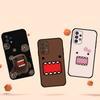 Милый чехол для телефона D-Domo Kun для Samsung Galaxy S25 S24 S23 S22 S21 FE Plus Ultra A13 A20 A32 A70 Черный чехол