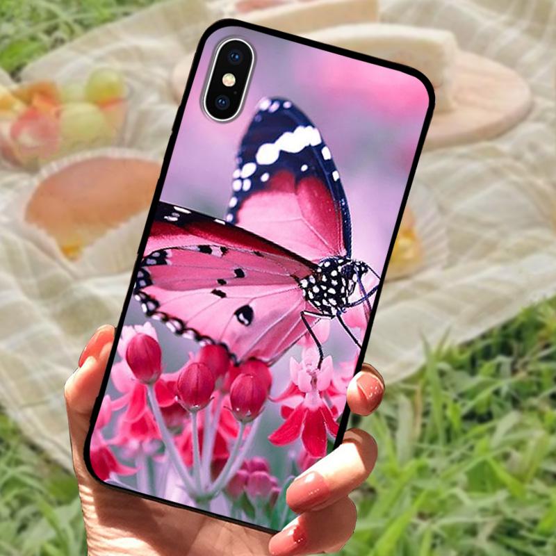 Для Apple iPhone XS Мягкий чехол X XR ТПУ Силиконовый Задняя крышка телефона Для iPhone XS Max Модные Печатные Чехлы Чехол Защитный Fundas
