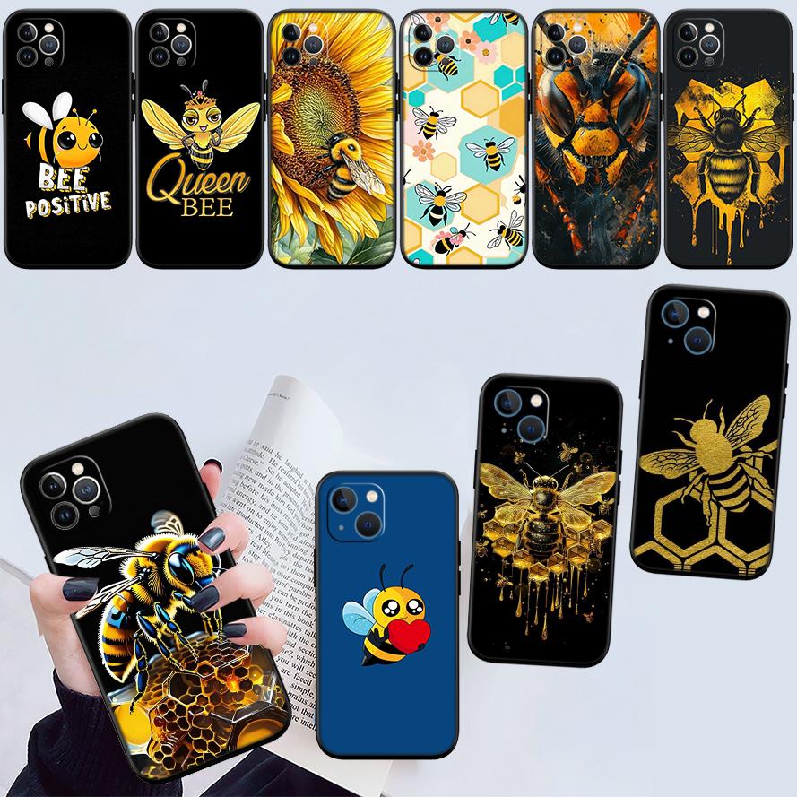 UP7 Art Bees Cartoon New High-End Shell Phone Case for Xiaomi Poco C40 C50 C51 C55 C65 C71 C75 F3 F5 F6 F7 M2 M3 Pro Ultra