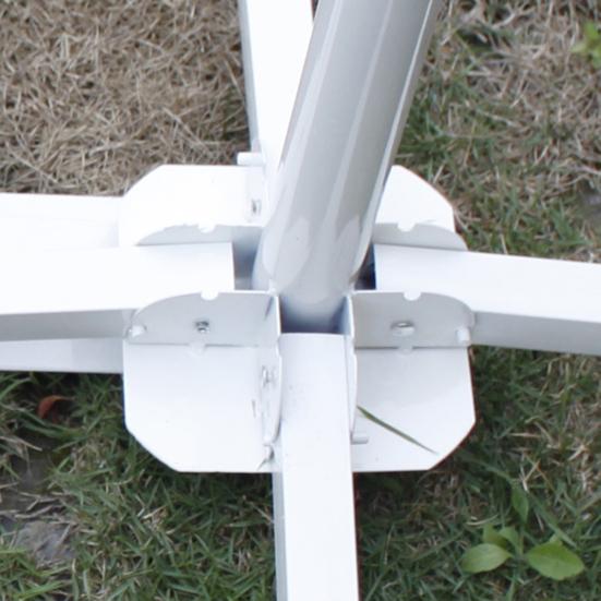 Подставка для пляжного зонта, прочное металлическое основание для зонта от солнца, устойчивое к погодным условиям, складное, регулируемое, портативное, держатель для зонта на открытом воздухе, на террасе и рынке