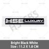 3D ABS HSE Luxury Badge SCV6 SCV8 SDV6 SDV8 Rear Trunk Emblem Car Fender Stickers For  Discovery Velar Range Rover