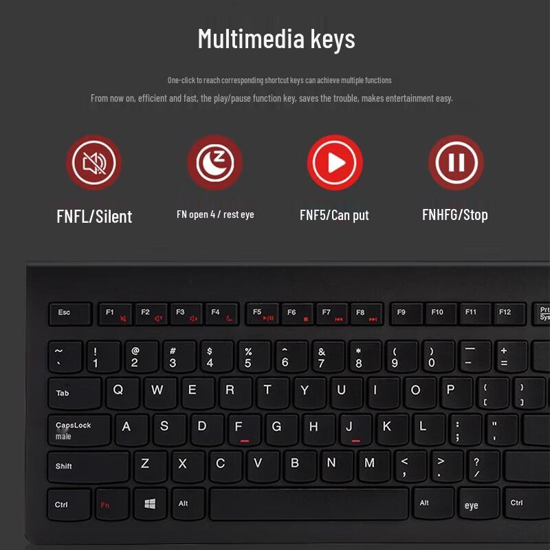 Lenovo M120K Проводная Ультратонкая Клавиатура
