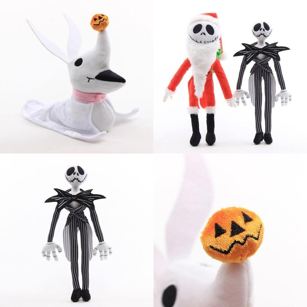 Adorable Nightmare Before Christmas Jack Skellington And Santa Jack Plush Toys