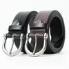 Новый мужской ремень 3,8 Широкая пряжка Повседневный кожаный ремень