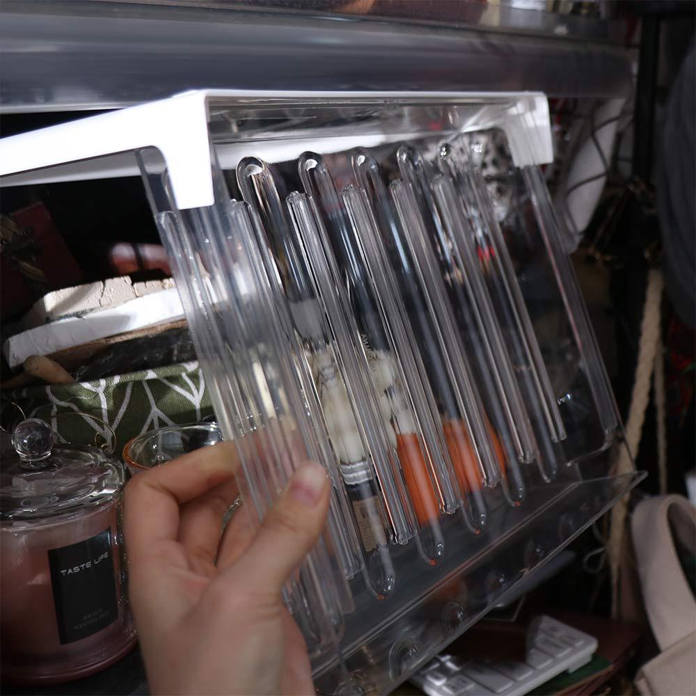 Storage Drawer Storage Box Slide Rail Storage Rack PET Drawer Coffee Capsule Holder  Home