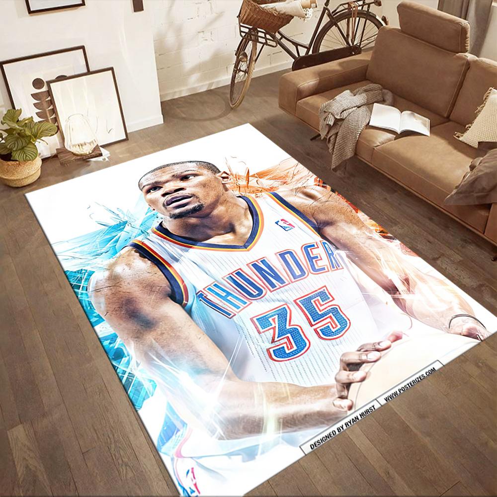 Kevin Durant Square rugs are a great choice for living rooms, bedrooms, home décor, and as gifts.