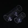 1Pcs Betta Fish Acrylic Tube Tunnel Hollow Design Fish Tank Decorations For Better Observation Fish Improves Betta'S Health