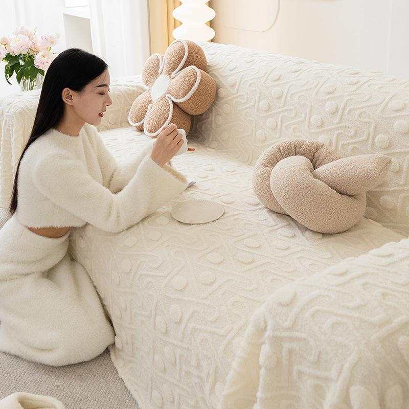 Мягкое полотенце для дивана, новый зимний чехол для дивана, одеяло Advanced Sense Full Cover, универсальный чехол для дивана, защищающий от царапин кошек.