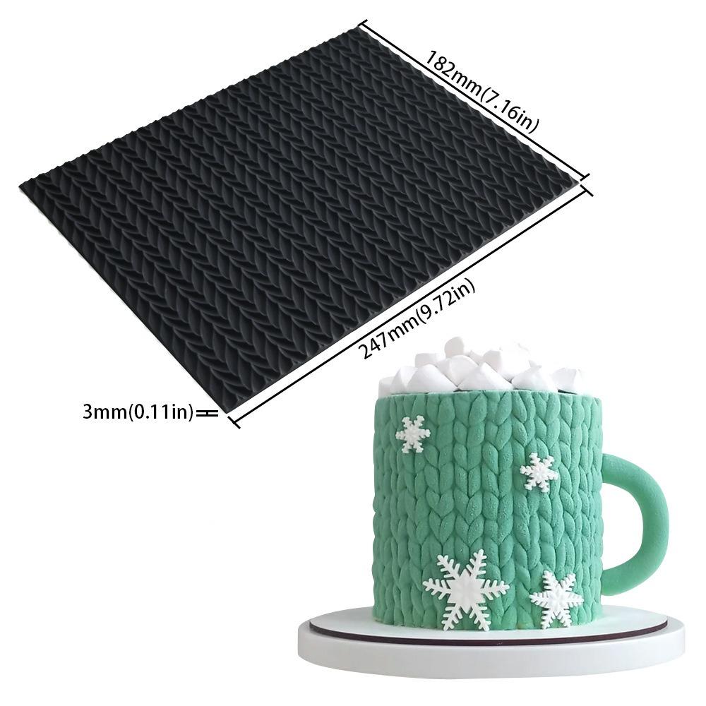 Волна Кружево для торта Форма Силиконовая 3D Форма для мастики Сделай сам Шоколадный трафарет