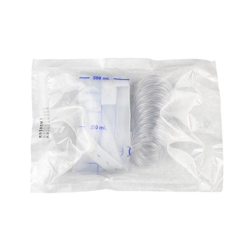500ml Pet Urine Collection Bag with Anti-Reflux Tube - Disposable Cat & Dog Catheter