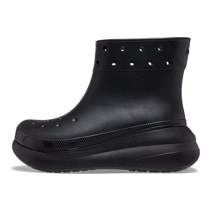 Crocs Классические дутики Уличная мода Короткие ботинки Женские ботинки Черные 207946-001