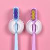 Набор из 6 силиконовых органайзеров на присосках для зубных щеток   Хранение Водонепроницаемые настенные крепления Дружелюбные к кухне и ванной