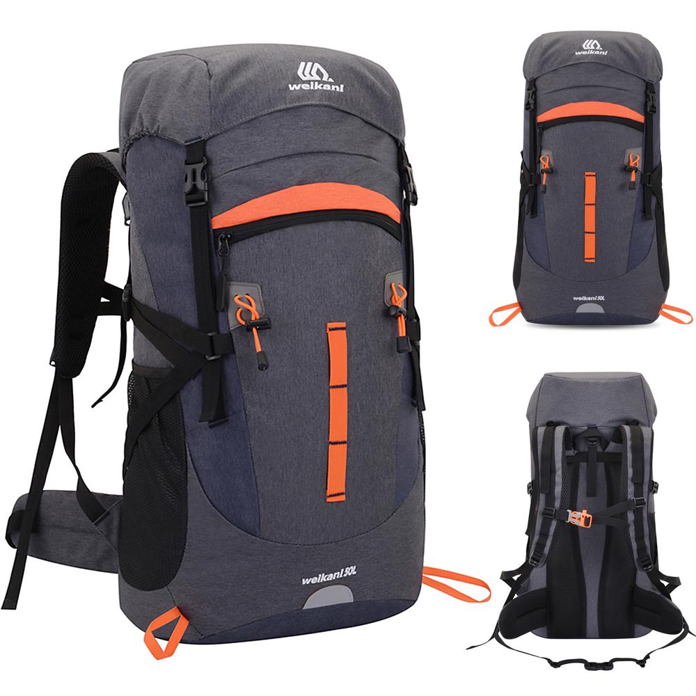 50 L Outdoor Sport Backpack Waterproof Mountaineering Backpack Large Capacity Sports Vest