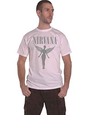 Футболка Nirvana Utero Tour Логотип группы Официальная Белая L