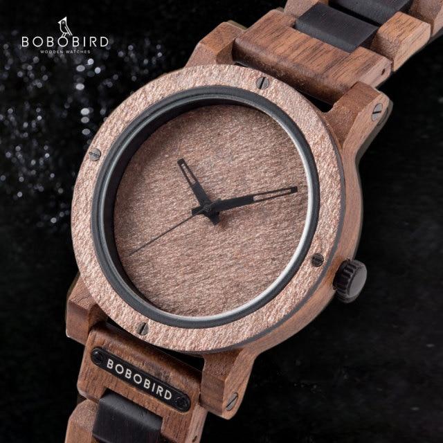 Высококачественные рок-часы, натуральные каменные часы, мужские, деревянный ремешок, японский кварцевый механизм, наручные часы ручной работы для мужчин