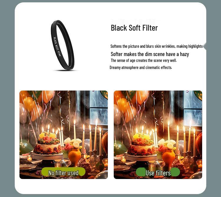 Чехол-фильтр для объектива Apple iPhone 13 Pro - Набор линз CPL 52 мм