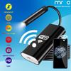 Wireless Endoscope, IP67 Waterproof WiFi Borescope Inspection 2.0 Megapixels HD Snake Camera for iPhone, iPad, Samsung and Other Smartphone