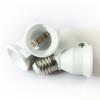 Screw E27 Led Base Light Lamp Bulb Socket E27 To 2-E27 Splitter Adapter Lamp Holder E27 Socket Bulb Holder