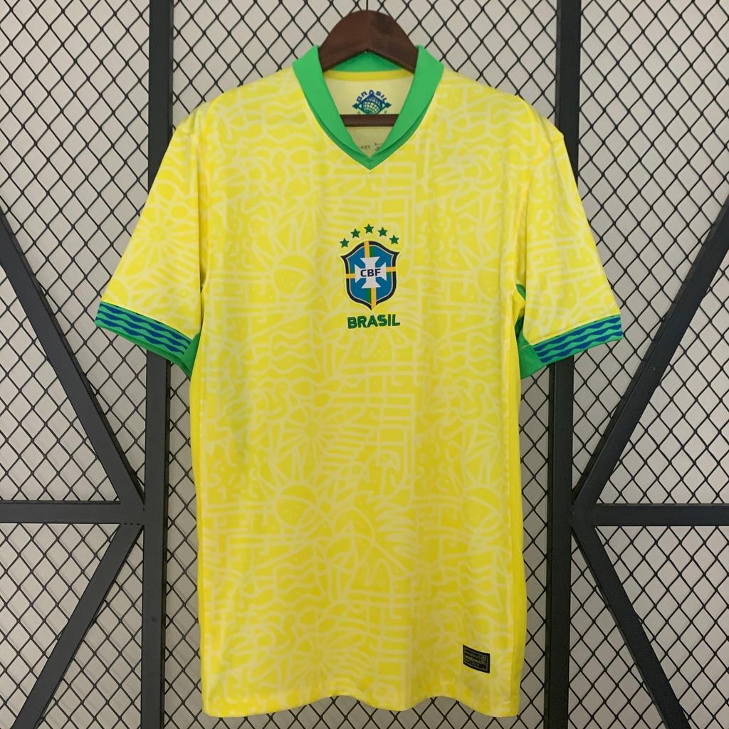 Five Star Brazil Home Away 980204 Retro Jersey National Team Fan Edition Thai Football