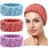 Spa Headbands for Washing Face or Facial, Set of 2 Skincare Headbands, Terry Cloth Headband Wash Combo ,Hairband