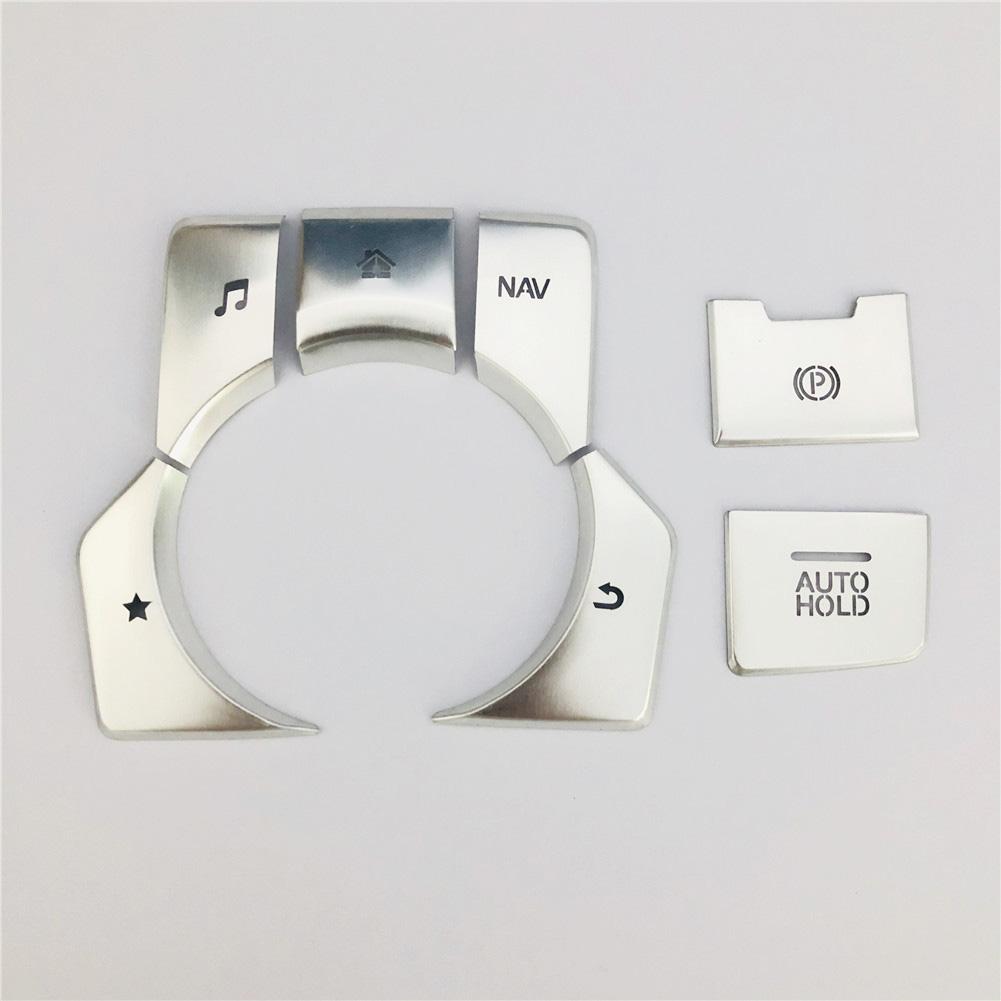 Правый руль, стояночный тормоз, автоудержание и мультимедийная кнопка, крышка, рамка, наклейка для Mazda 3 CX-3 CX-4 CX-5