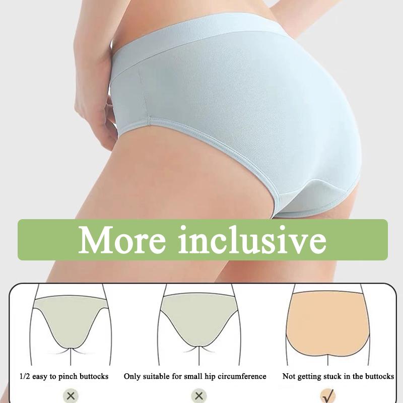 5Pcs/Set Cotton Women's Underwear Panties Low Waist Tight Panty Girl Antibacterial Panty Breathable Underpant