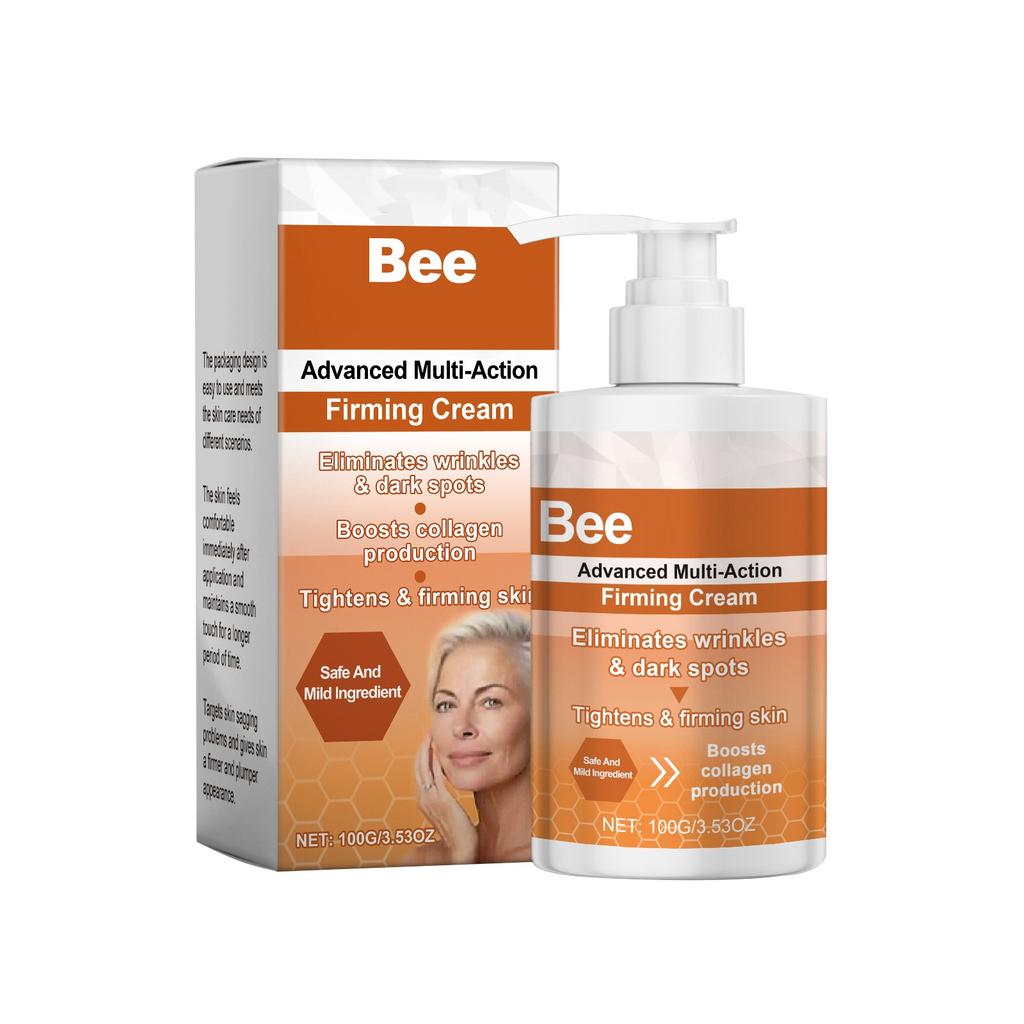 Bee Firming Cream Skin Cream Body Lotion Improves Dull, Rough And Dry Skin, Deeply Moisturizes And Tighte 100g