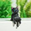 Мини-фигурки кошек Очаровательные Компактная модель кошки из ПВХ Фигурки на приборную панель для автомобиля для прицепа Автодома Грузовика Автомобиль Седан Пикап Спальня