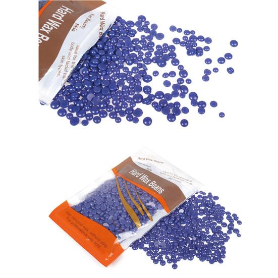 100 г/упаковка твердый бобовый воск бумага-без быстрого эффекта травяной воск бобы депиляция горячая пленка для унисекс