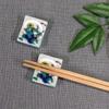 Stylish Kutani Ware Pair Chopstick Rest Fujin Ceramic Cutlery Made in Japan Set, Design, Rest,