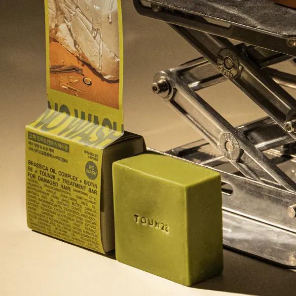 TOUN28 No Wash Treatment Bar 80g 1 out of 2 options (For Hair Elasticity / For Damaged Hair)