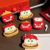 Совместимый защитный чехол Inside Out SE3 для Huawei Freebuds 5i/6i с корпусом для наушников 4/4e и клипсой 6 Jiao Jiao